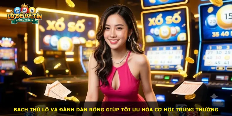 Bạch thủ lô và đánh dàn rộng giúp tối ưu hóa cơ hội trúng thưởng