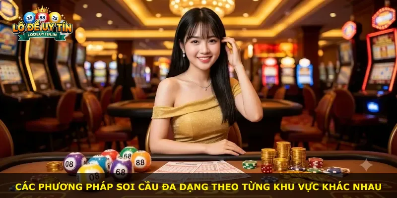 Các phương pháp soi cầu đa dạng theo từng khu vực khác nhau