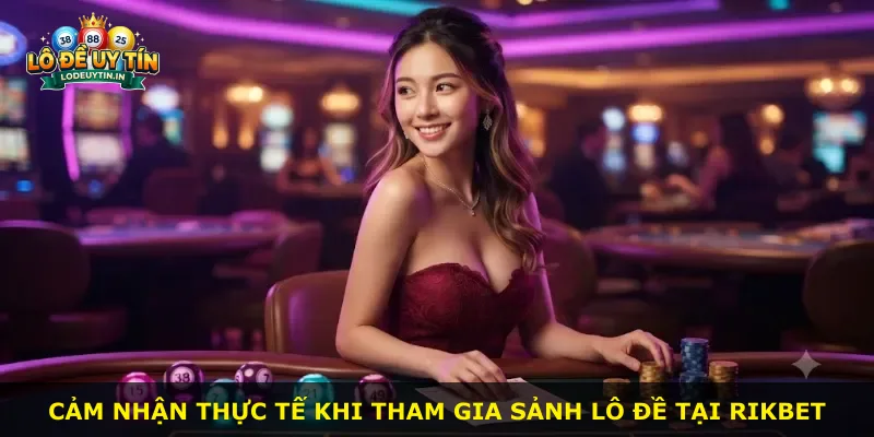 Cảm nhận thực tế khi tham gia sảnh lô đề tại Rikbet