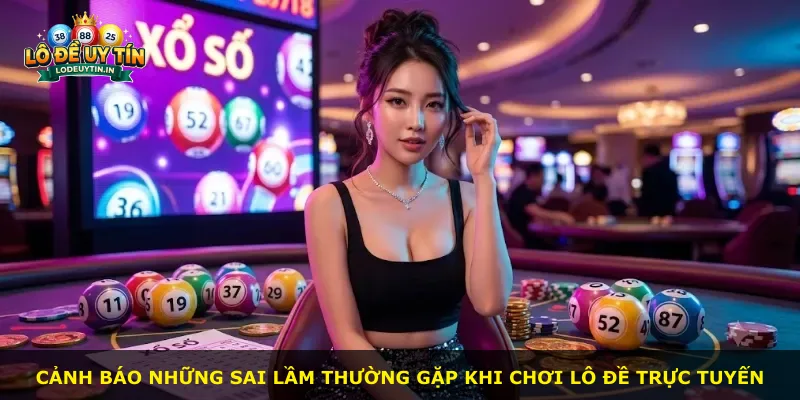 Cảnh báo những sai lầm thường gặp khi chơi lô đề trực tuyến