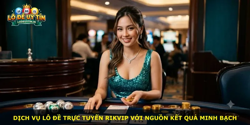 Dịch vụ lô đề trực tuyến Rikvip với nguồn kết quả minh bạch