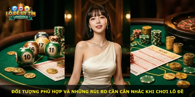 Đối tượng phù hợp và những rủi ro cần cân nhắc khi chơi lô đề
