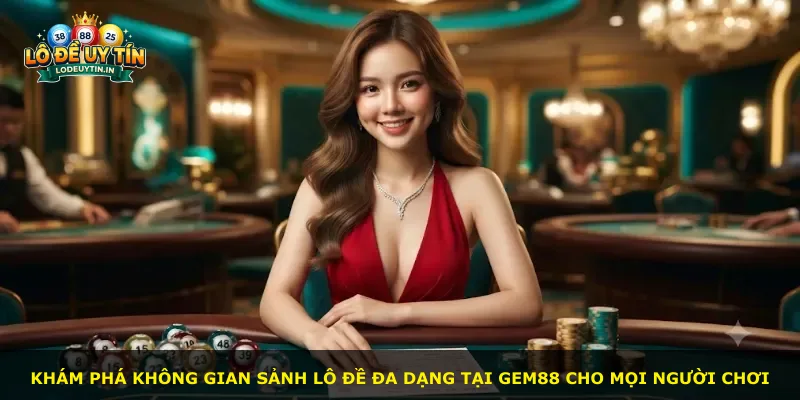 Khám phá không gian sảnh lô đề đa dạng tại Gem88 cho mọi người chơi