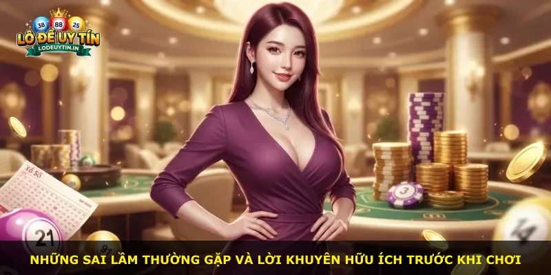 Những sai lầm thường gặp và lời khuyên hữu ích trước khi chơi