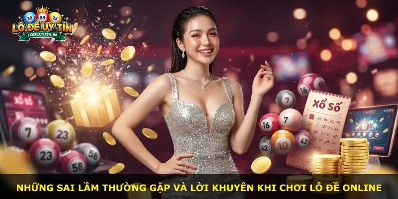 Những sai lầm thường gặp và lời khuyên khi chơi lô đề online