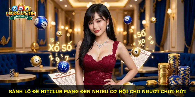 Sảnh lô đề Hitclub mang đến nhiều cơ hội cho người chơi mới