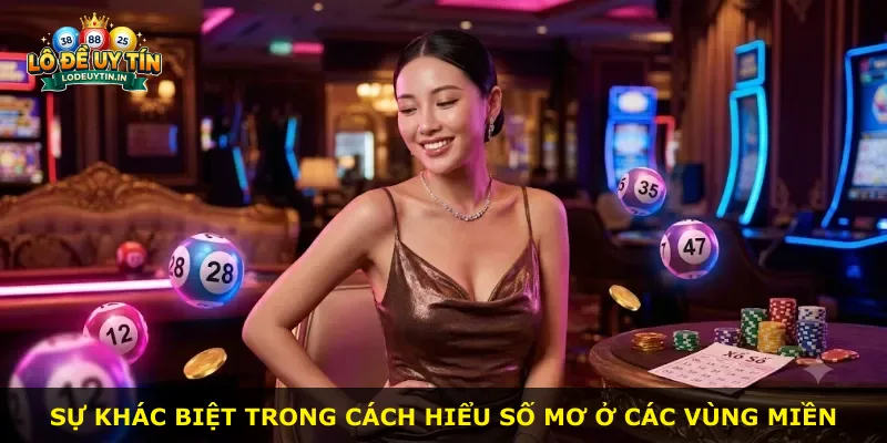Sự khác biệt trong cách hiểu số mơ ở các vùng miền