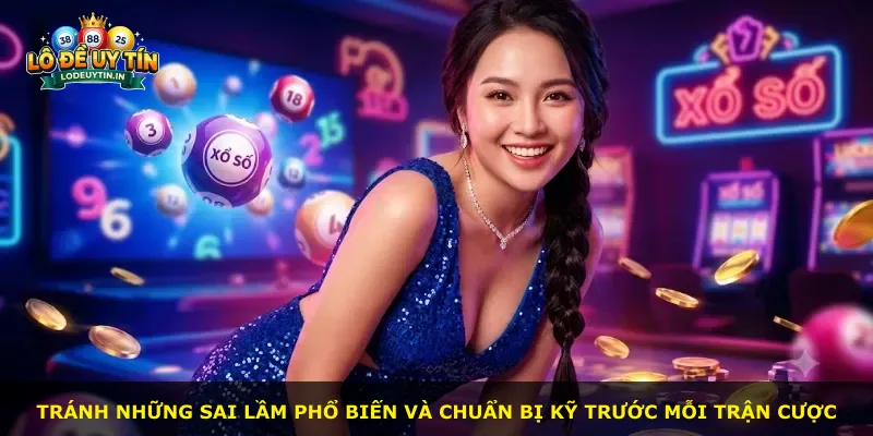 Tránh những sai lầm phổ biến và chuẩn bị kỹ trước mỗi trận cược